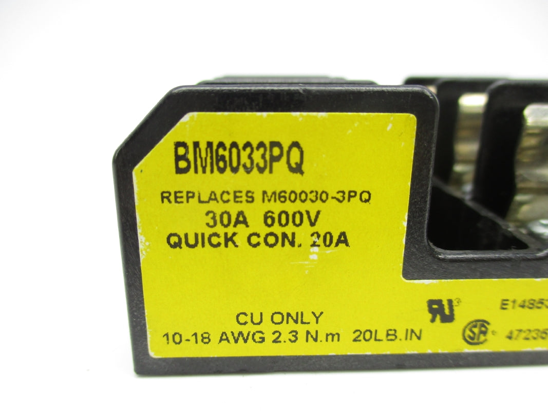 COOPER BUSSMANN BM6033PQ 600V 30A NSNP