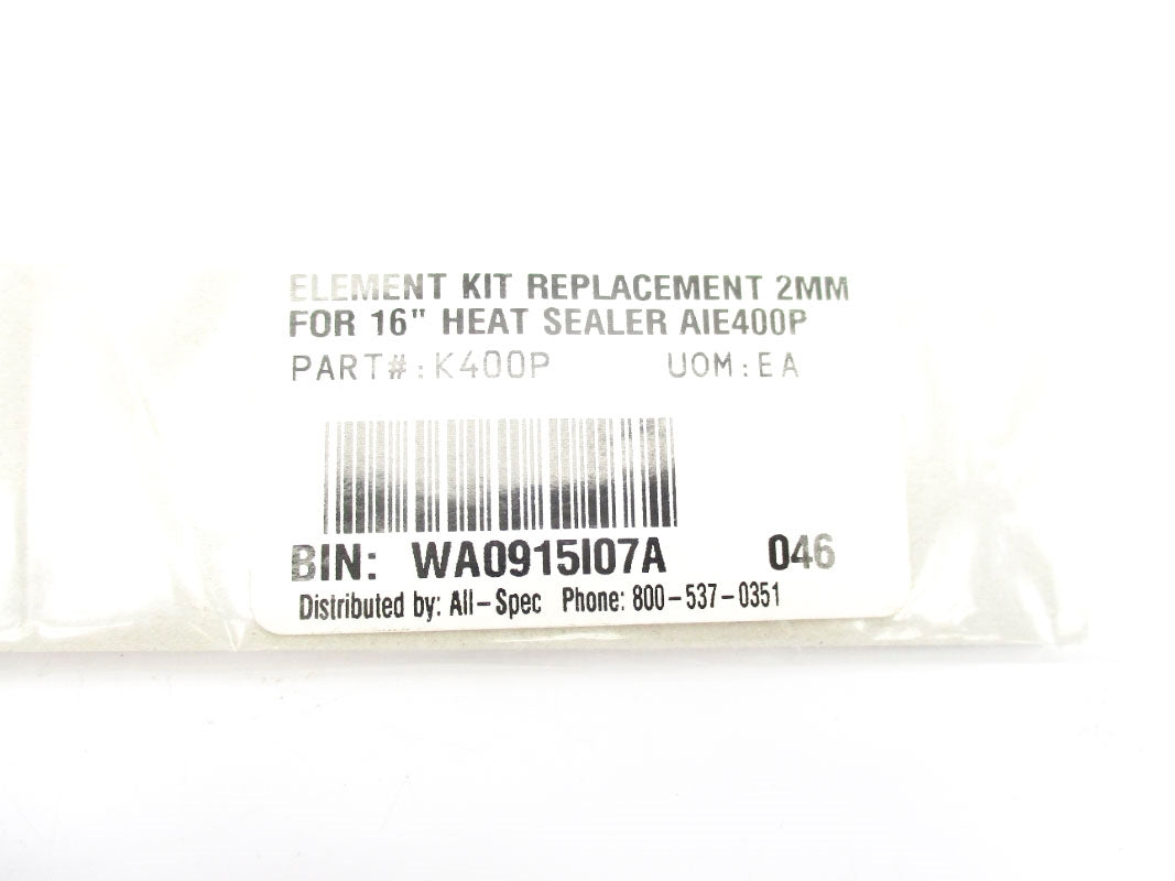 SPARE PART KIT K400P NSMP