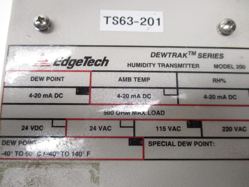 EDGETECH MODEL 200 (AS PICTURED)  NSNP
