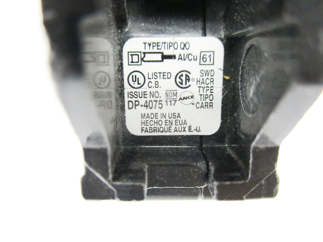 SQUARE D QO115 120/240V 15A NSNP