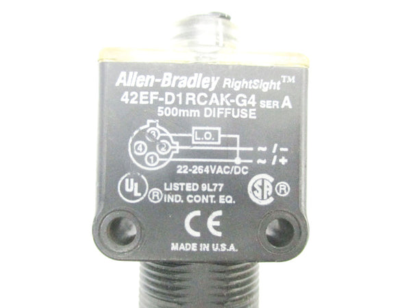 ALLEN BRADLEY 42EF-D1RCAK-G4 SER. A 22-264VAC/DC NSNP
