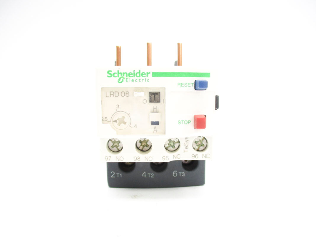 SCHNEIDER ELECTRIC LRD08 600VAC 2.5-4A NSNP