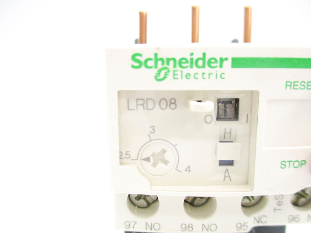 SCHNEIDER ELECTRIC LRD08 600VAC 2.5-4A NSNP