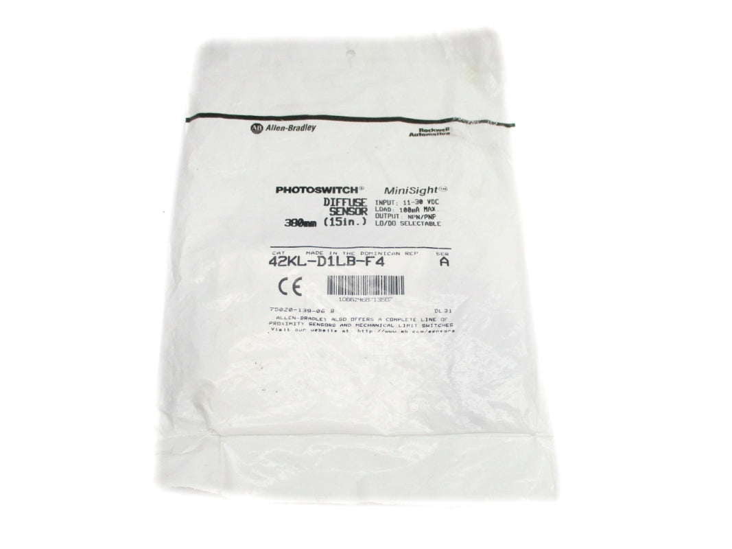 ALLEN BRADLEY 42KL-D1LB-F4 SER. A 11-30VDC NSMP