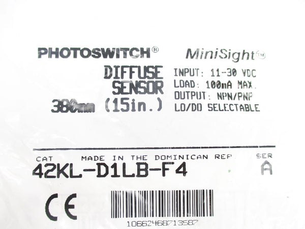 ALLEN BRADLEY 42KL-D1LB-F4 SER. A 11-30VDC NSMP