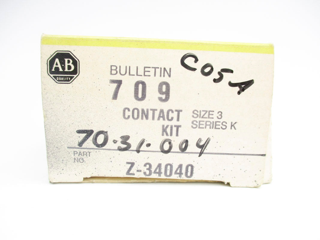 ALLEN BRADLEY Z-34040 SER. K (BK/YL) NSMP