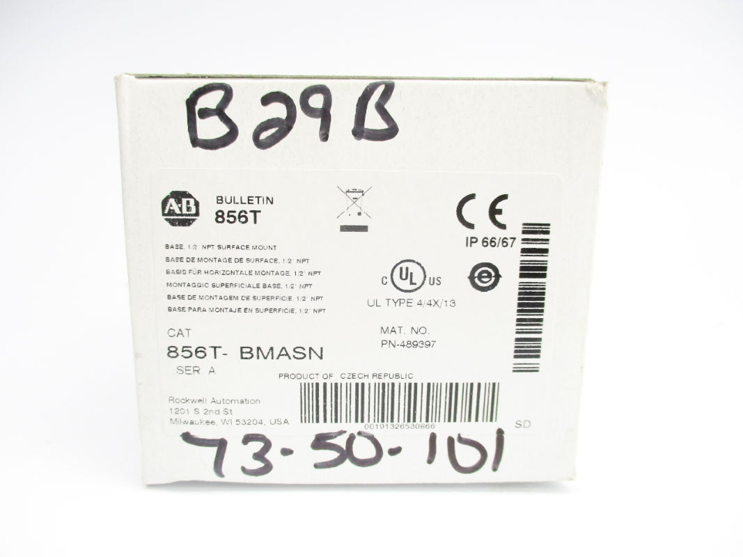 ALLEN BRADLEY 856T-BMASN SER. A (WH) NSMP