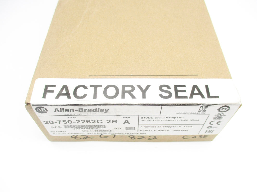 ALLEN BRADLEY 20-750-2262C-2R SER. A F/W V1.008 24VDC NSFS