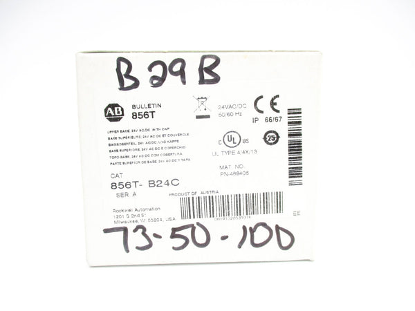 ALLEN BRADLEY 856T-B24C SER. A (WH) NSMP