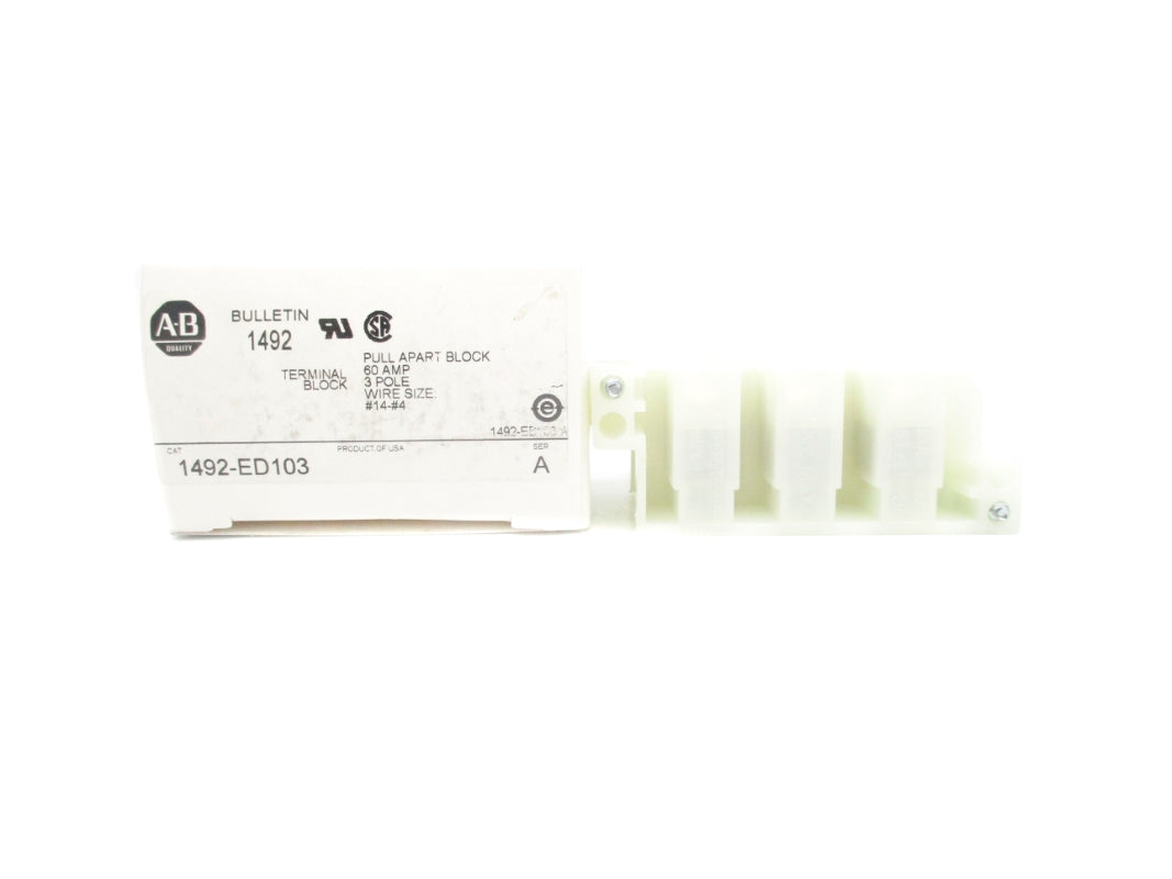 ALLEN BRADLEY 1492-ED103 SER. A 60A (WH) NSMP