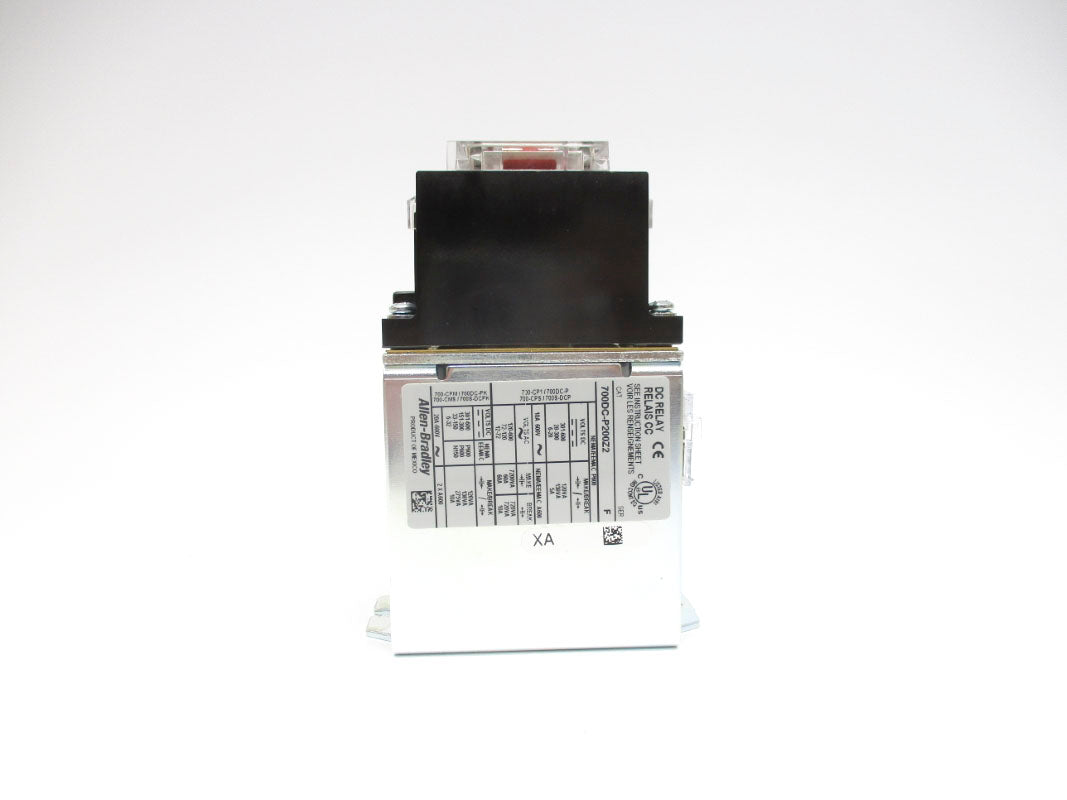 ALLEN BRADLEY 700DC-P200Z2 SER. F 230-250VDC (BR/WH) NSMP