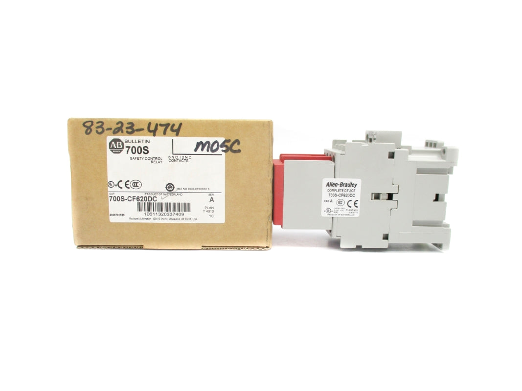 ALLEN BRADLEY 700S-CF620DC SER. A 110/120V (BR/WH) NSMP