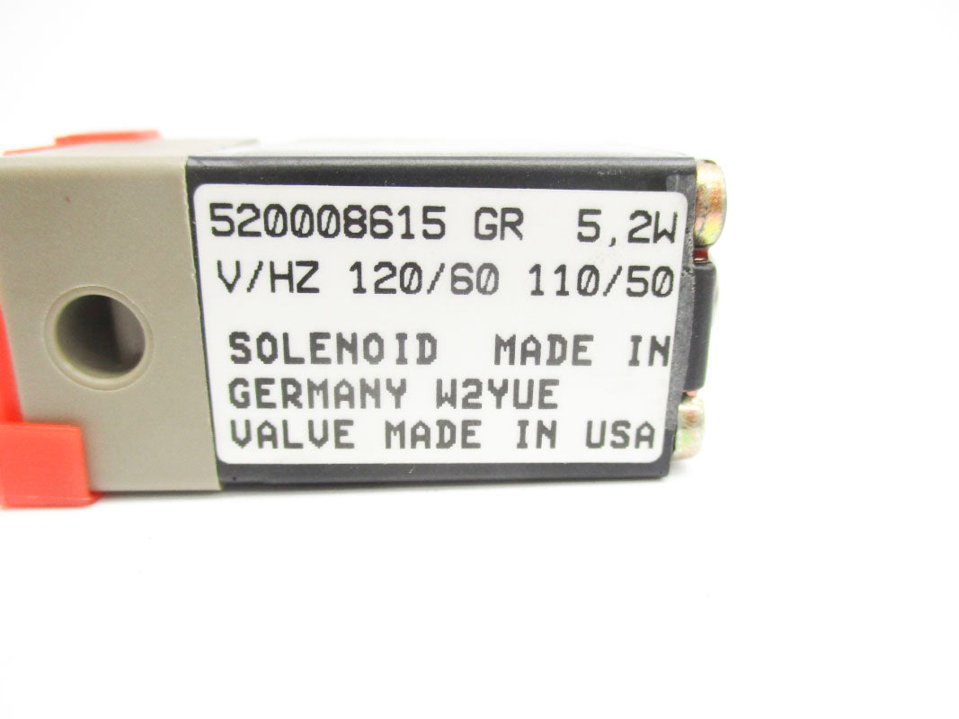 VALVE 520008615-GR 110/120V UNMP