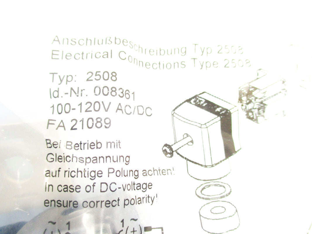 SPARE PART 2508 008361 100-120VAC/DC NSMP