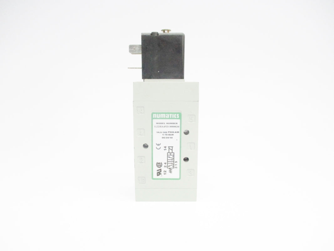NUMATICS L22BA452O000030 100-115/110-120V .07A 14.5-145PSI NSNP