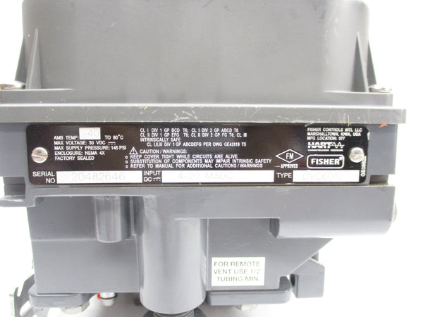 FISHER DVC6010 30VDC 145PSI UNMP