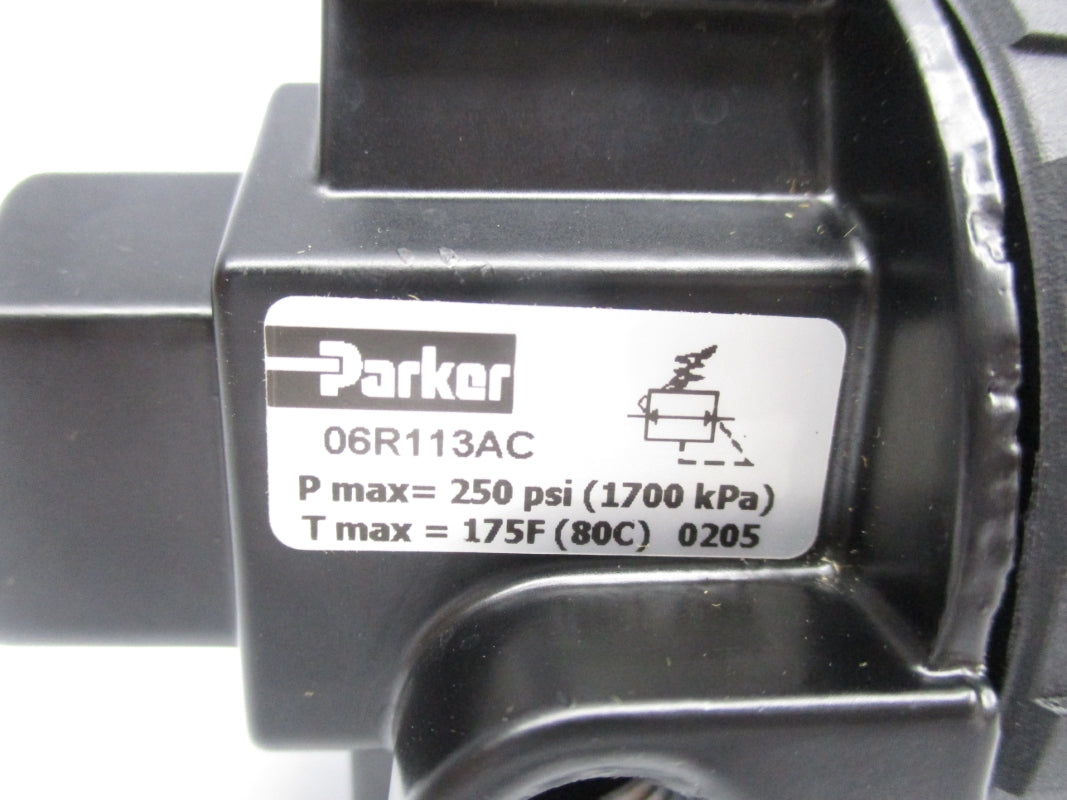 PARKER 06R113AC 250PSI NSNP