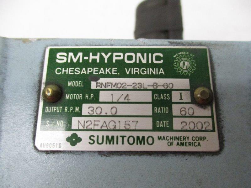 SUMITOMO SM-HYPONIC RNFM02-23L-B-60  NSNP