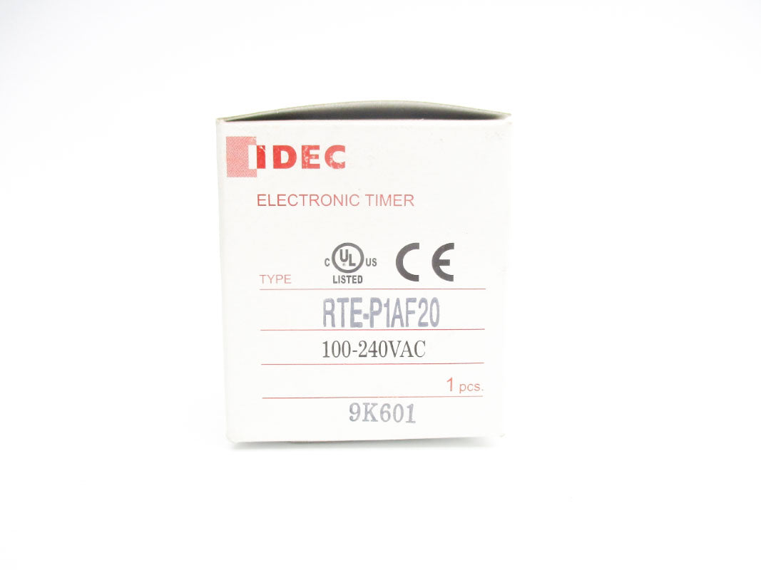 IDEC RTE-P1AF20 100-240VAC 10A NSMP