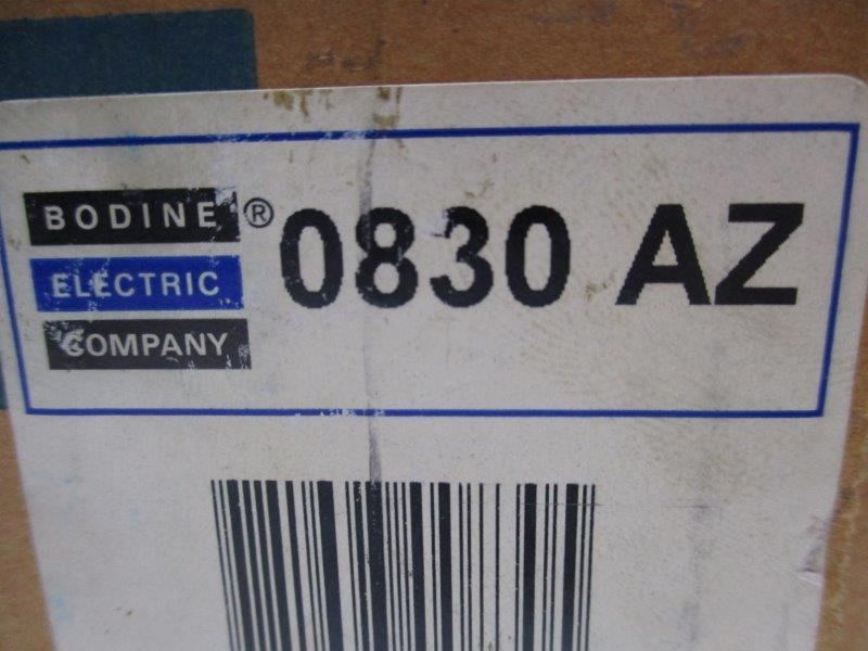BODINE ELECTRIC CO. 0830   NSMP
