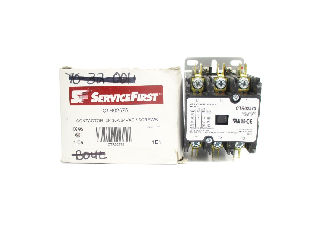 SERVICE FIRST CTR02575 24VAC 30A NSMP