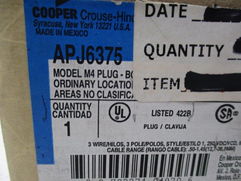 CROUSE-HINDS APJ6375  NSFS