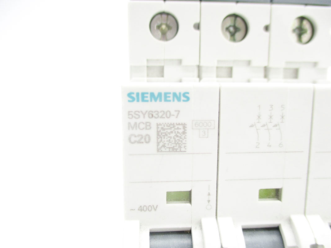 SIEMENS 5SY6320-7 400V 20A NSNP