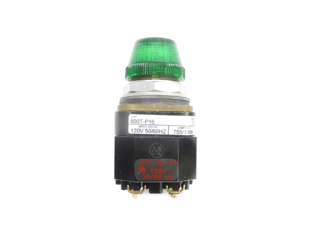 ALLEN BRADLEY 800T-P16G SER. T 120V NSNP