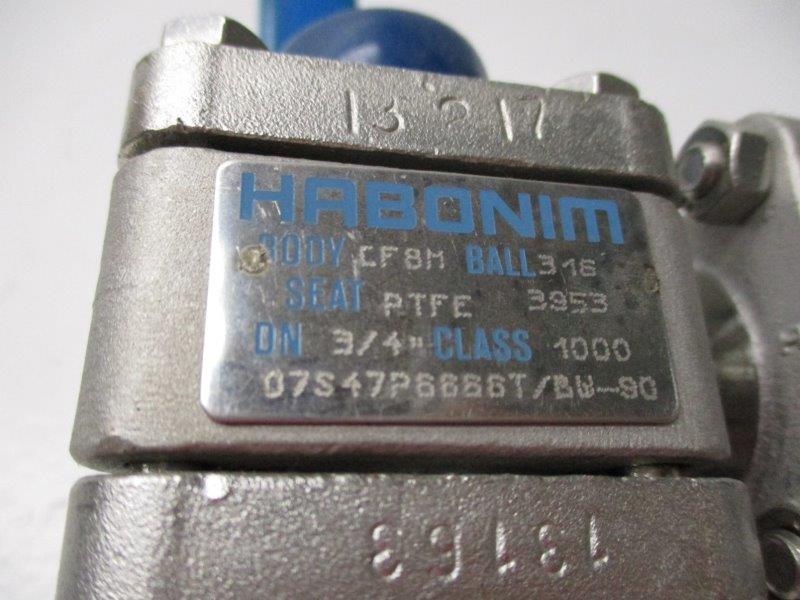 HABONIM CF8M 07S47P6666T/BW-90 3/4" NSNP