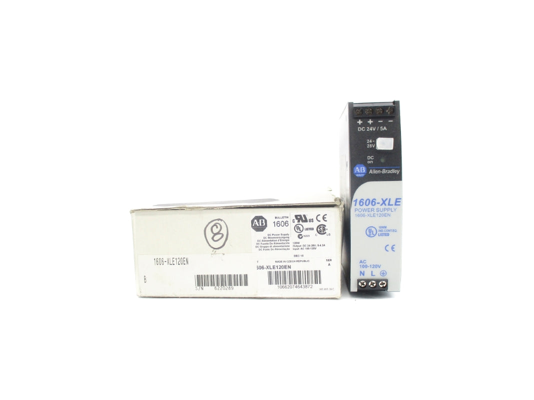 ALLEN BRADLEY 1606-XLE120EN SER. A 100-120VAC 5-4.3A (WH) NSMP
