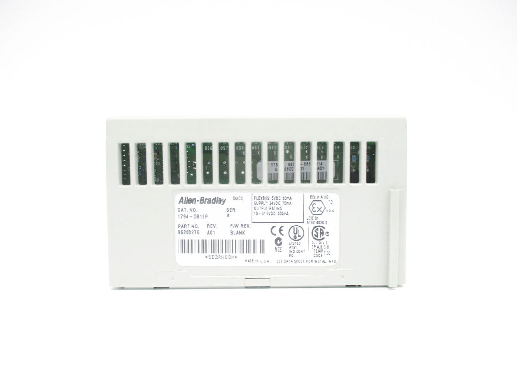 ALLEN BRADLEY 1794-OB16P SER. A 24VDC NSMP