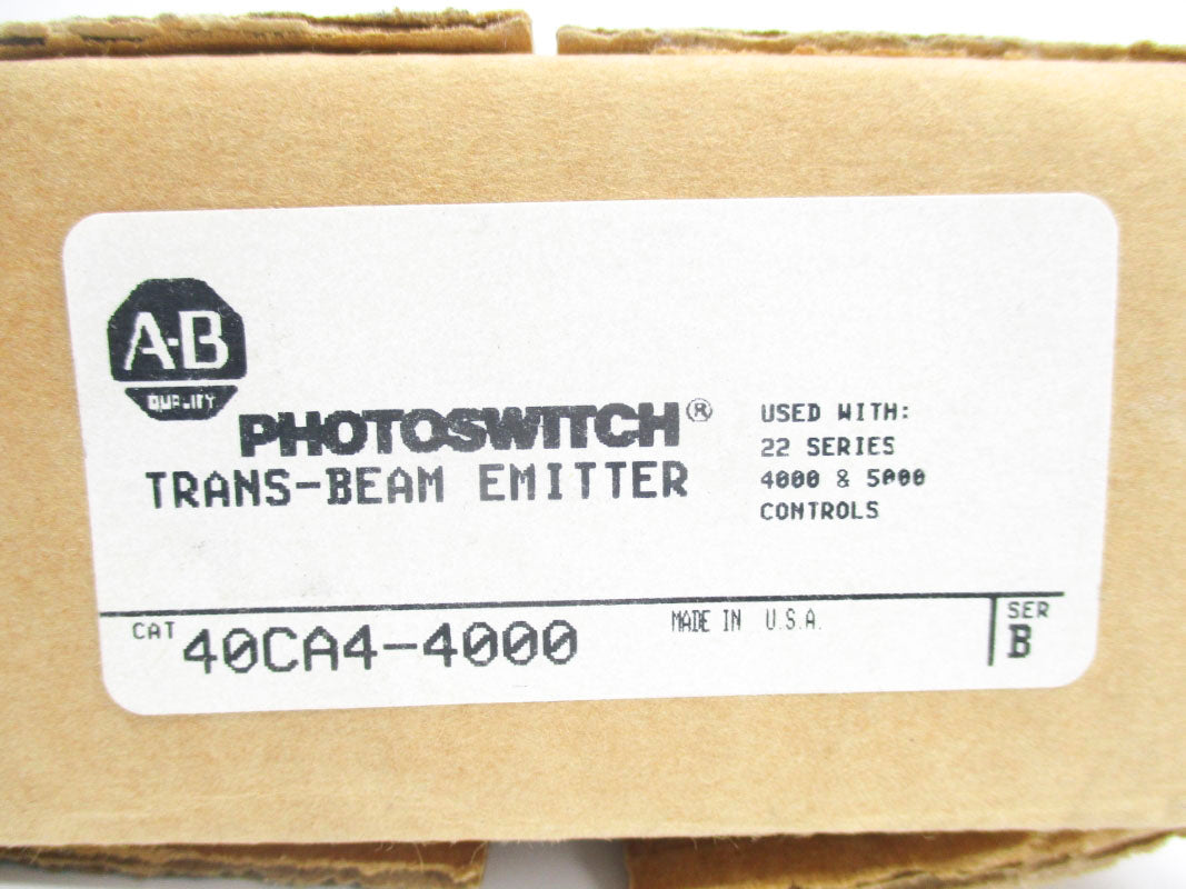 ALLEN BRADLEY 40CA4-4000 SER. B (BR/WH) NSMP