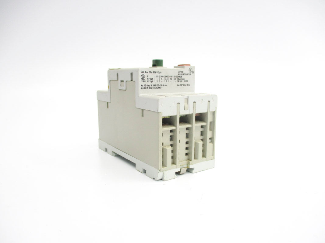 ALLEN BRADLEY 140-MN-0630 SER. C 4.0-6.3A 600V UNMP