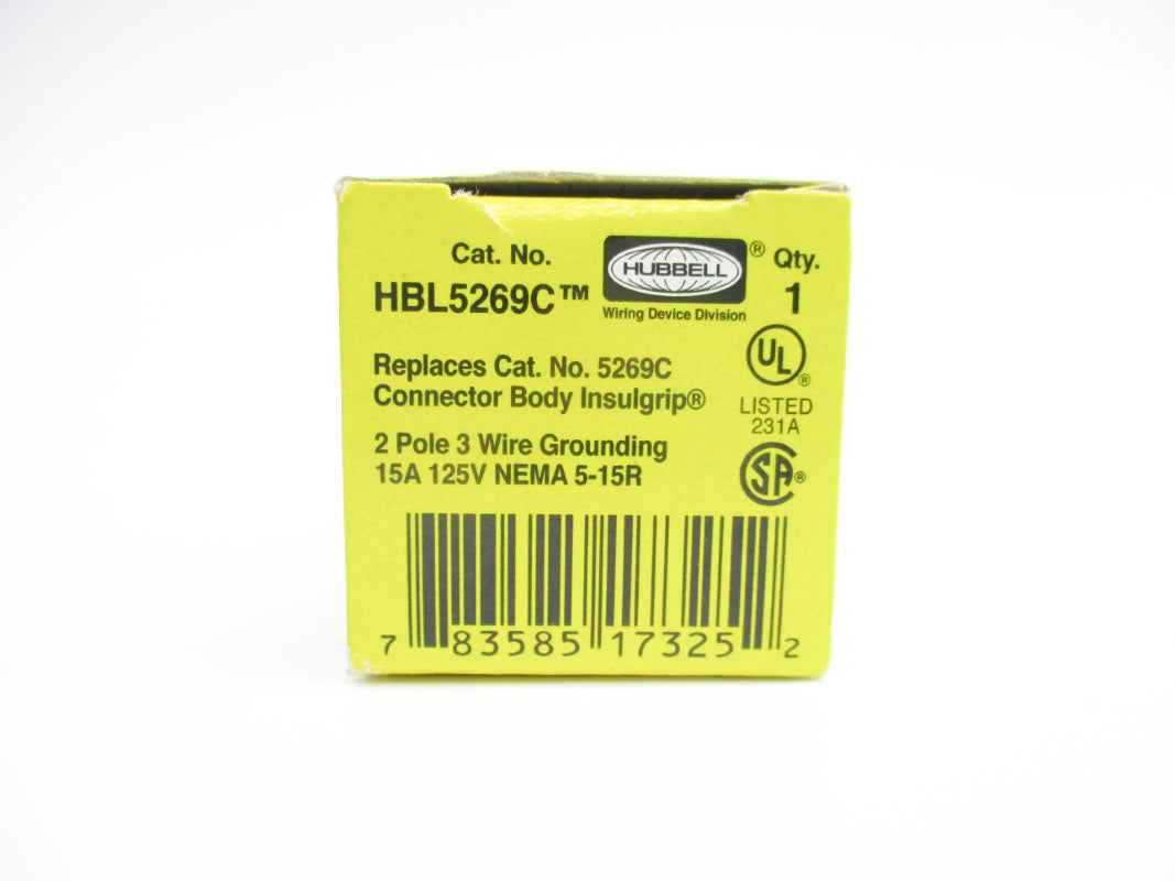 HUBBELL HBL5269C 125V 15A NSMP