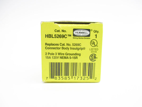 HUBBELL HBL5269C 125V 15A NSMP