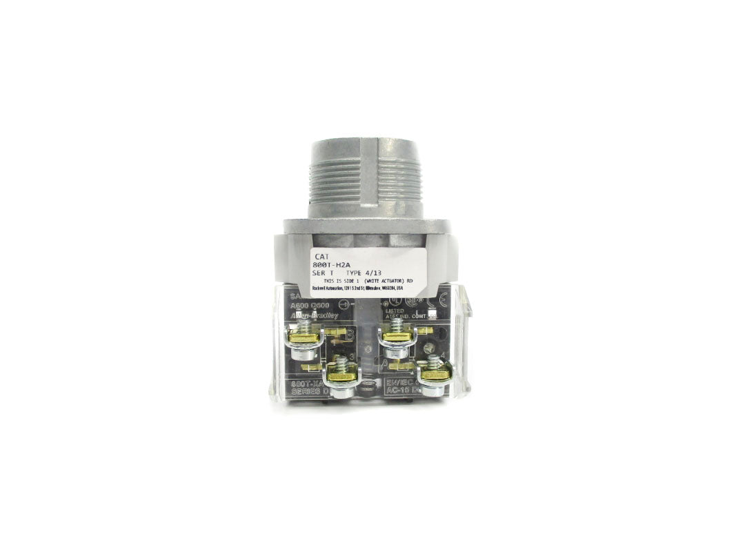 ALLEN BRADLEY 800T-H2A SER. T (AS PICTURED) UNMP