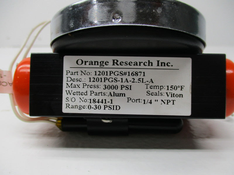 ORANGE RESEARCH 1201PGS-1A-2.5L-A  NSMP