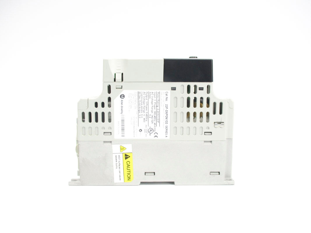 ALLEN BRADLEY 22F-D6P0N103 SER. A F/W 2.01 342-528VAC 6.0A NSMP