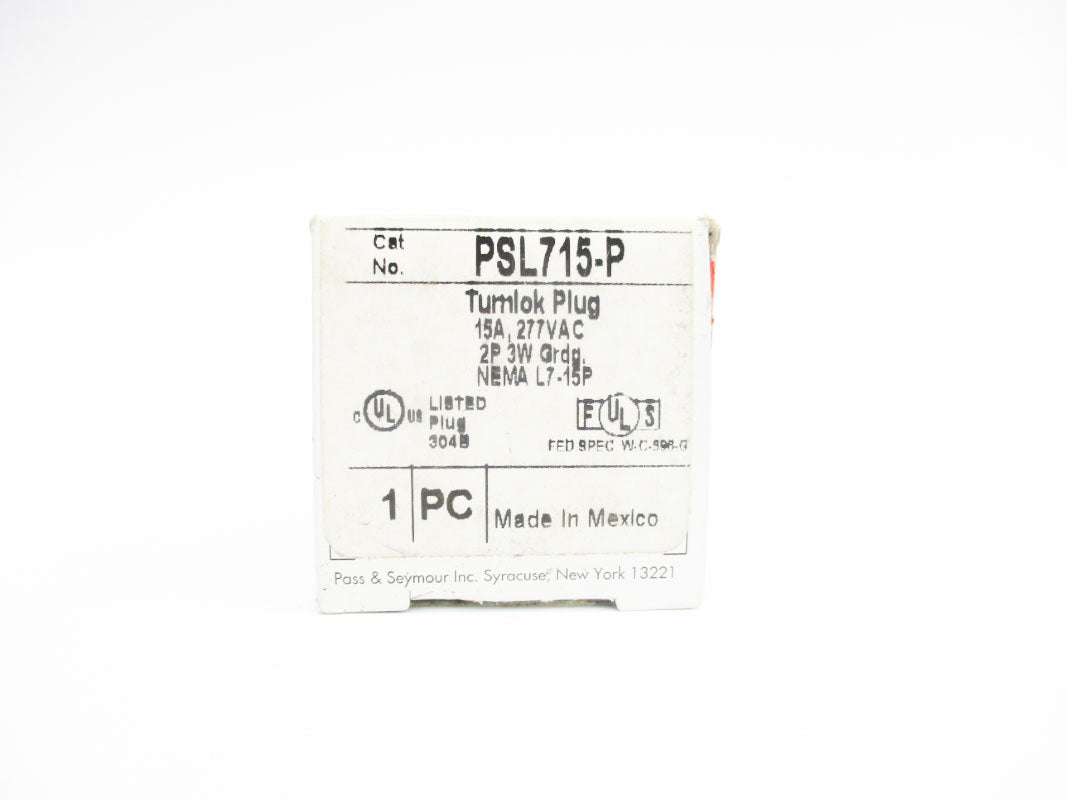 PASS&SEYMOUR PSL715-P 277VAC 15A NSMP