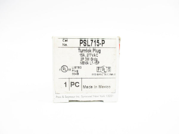 PASS&SEYMOUR PSL715-P 277VAC 15A NSMP