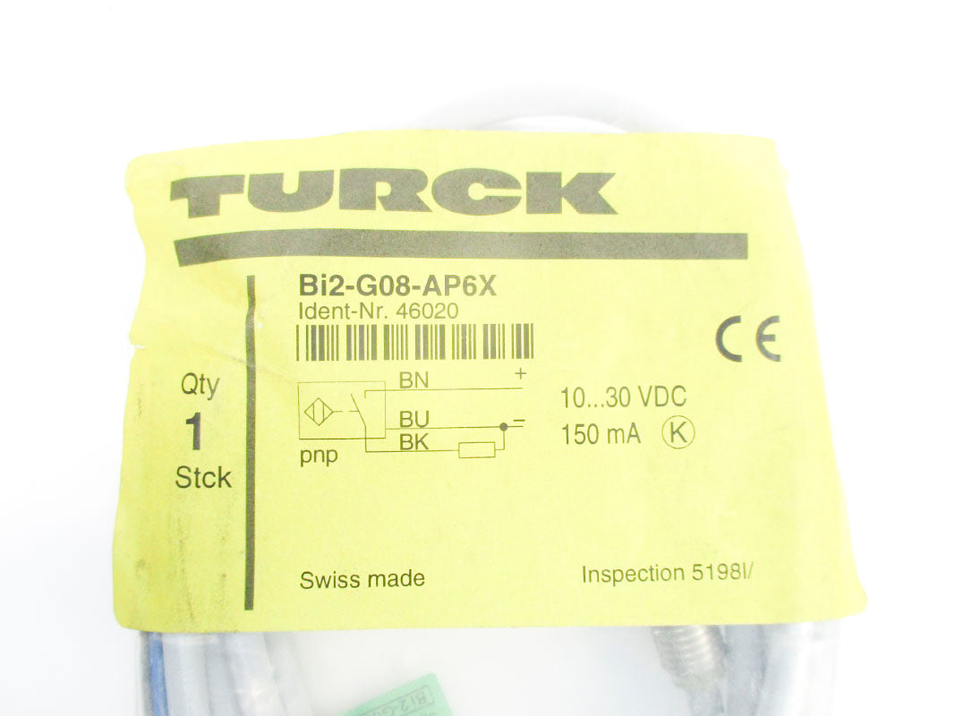TURCK BI2-G08-AP6X 46020 10-30VDC NSMP