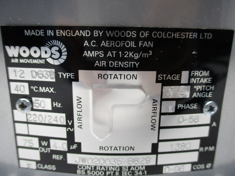 WOODS 12 D63B  NSNP