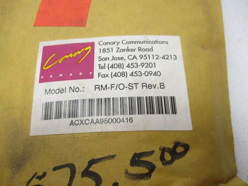 CANARY RM-F/O-ST  NSMP