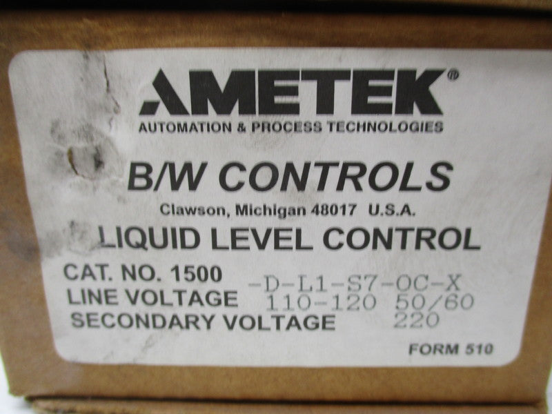 AMETEK 1500-D-L1-S7-OC-X  NSMP