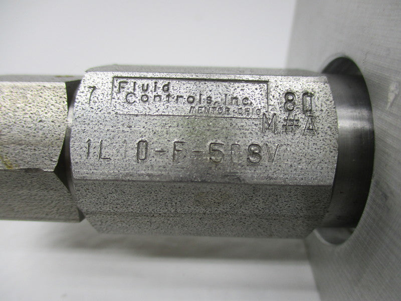FLUID CONTROLS 1L11-F8-50SV  NSNP