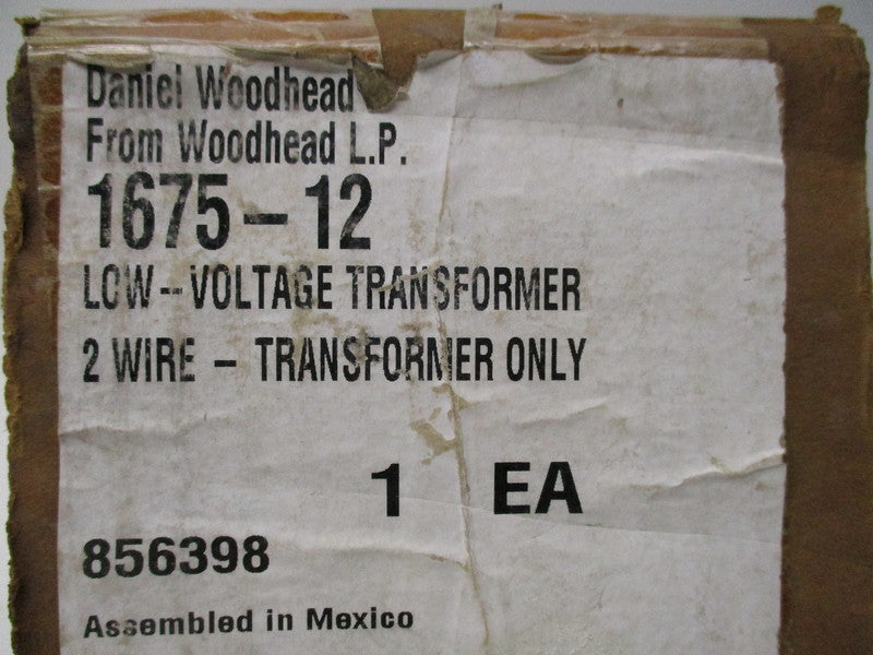 WOODHEAD 1675-12  NSMP