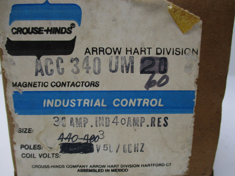 CROUSE-HINDS ACC340UM60  NSMP
