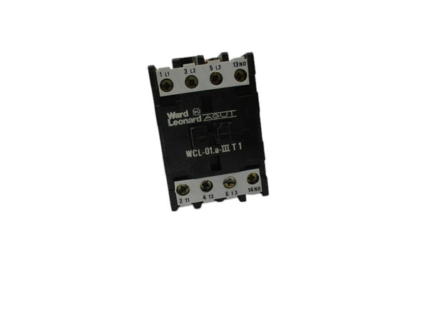 AGUI WARD LEONARD WCL-01.A-III T1 CONTACTOR 120V  UNMP