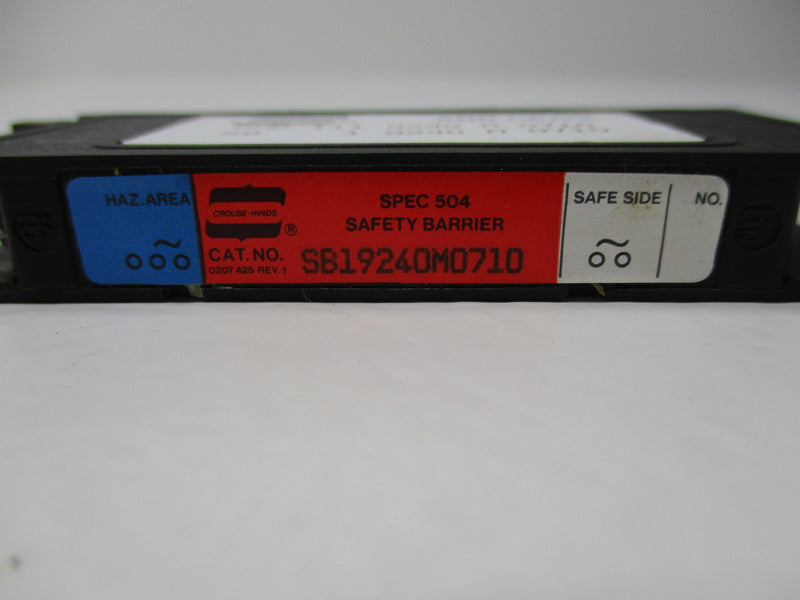 CROUSE-HINDS SB19240M0710 SPEC 504  NSMP