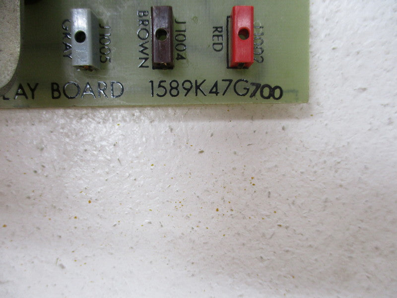 GENERAL ELECTRIC 1589K47G700  NSNP